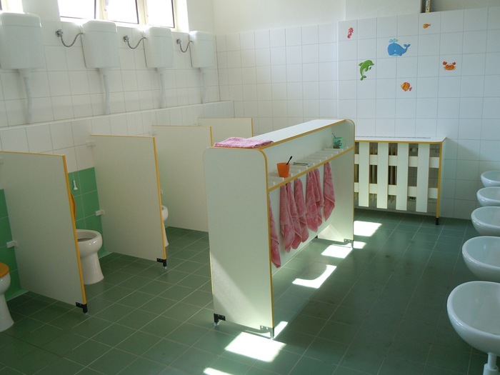 MŠ Václavská - sociální zařízení po rekonstrukci