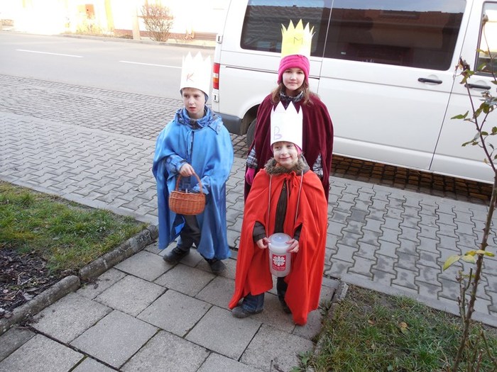Tříkrálová sbírka 2014 Křenovice