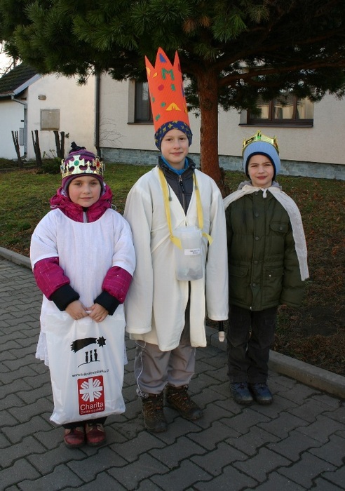 Jedna ze 17 skupinek koledníků