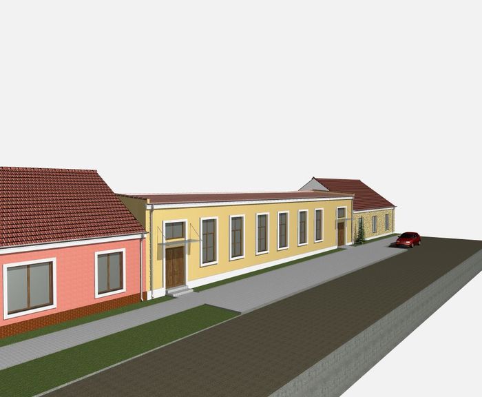 Vizualizace sálu na Václavské - ext. 1