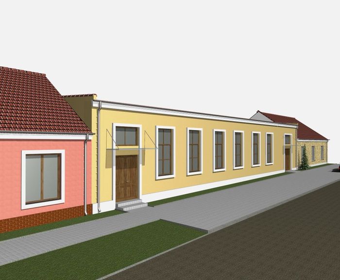 Vizualizace sálu na Václavské - ext. 2