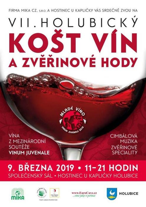 Košt vín Holubice