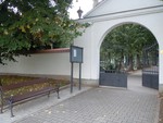 Vstup na hřbitov