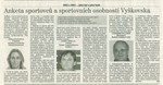 Anketa sportovců