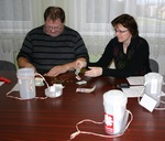 Rozpečeťování pokladniček na obecním úřadě dle řádných regulí